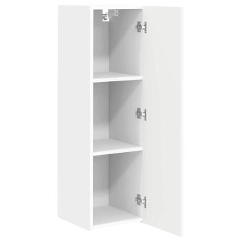 TV-Wandschrank 2 pcs Weiß 30 x 31 x 100 cm Holzwerkstoff