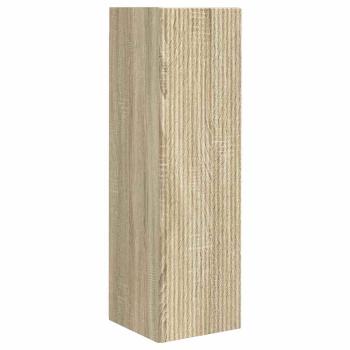 TV-Wandschrank 2 stk. Sonoma Holzwerkstoff