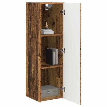 TV-Wandschrank 2 stk. Altholz Holzwerkstoff
