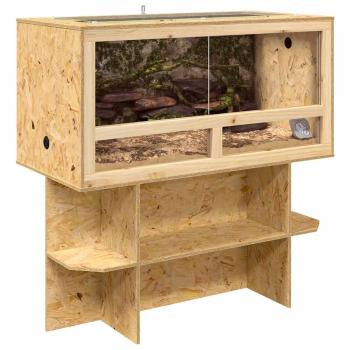 Terrarium Braun 100 x 50 x 100 cm OSB