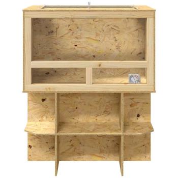 Terrarium Braun 80 x 50 x 100 cm OSB