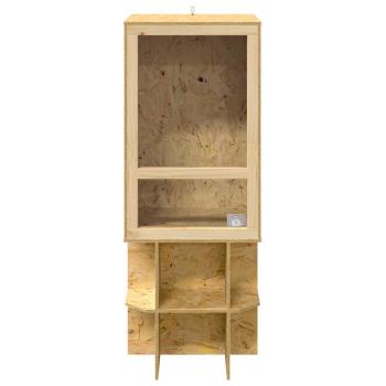 Terrarium Braun 50 x 50 x 130 cm OSB