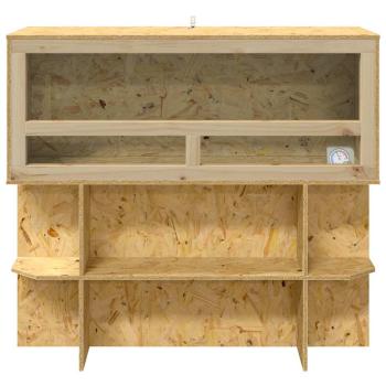 Terrarium Braun 100 x 40 x 90 cm OSB