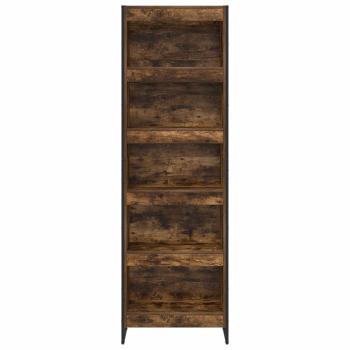 Bücherregal 2 pcs Raucharbe 80 x 30 x 155 cm Holzwerkstoff