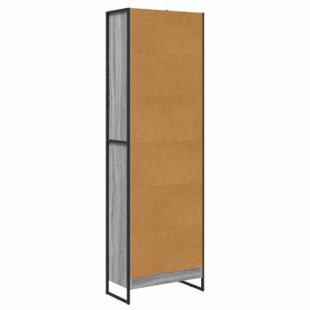 Bücherregal 2 pcs Graues Sonoma 80 x 30 x 155 cm Holzwerkstoff