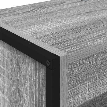 Bücherregal 2 pcs Graues Sonoma 80 x 30 x 155 cm Holzwerkstoff