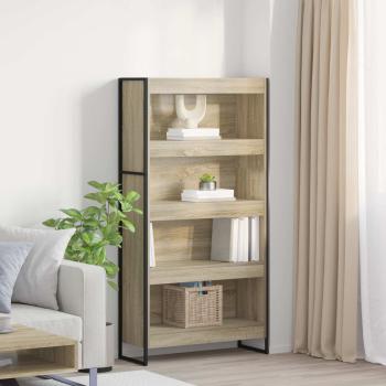 ARDEBO.de - Bücherregal 2 pcs Sonoma 80 x 30 x 155 cm Holzwerkstoff