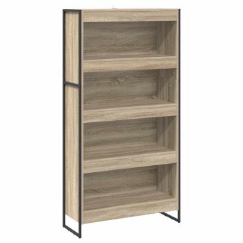 Bücherregal 2 pcs Sonoma 80 x 30 x 155 cm Holzwerkstoff