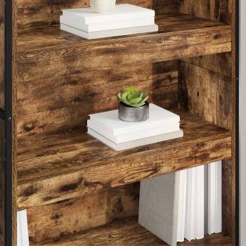 Bücherregal 80 x 30 x 155 cm Holzwerkstoff Raucharbe