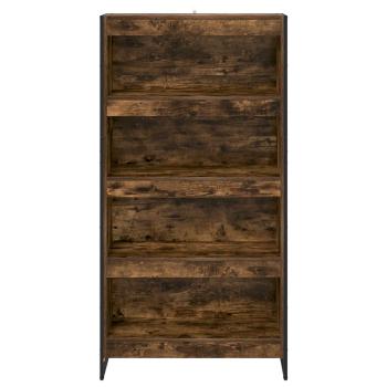 Bücherregal 80 x 30 x 155 cm Holzwerkstoff Raucharbe
