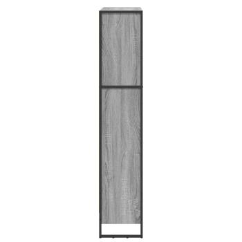 Bücherregal 2 pcs Graues Sonoma 80 x 30 x 155 cm Holzwerkstoff