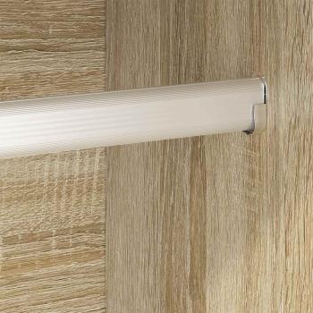 Warderobe mit Tür 2 pcs Sonoma 50 x 50 x 200 cm Holzwerkstoff