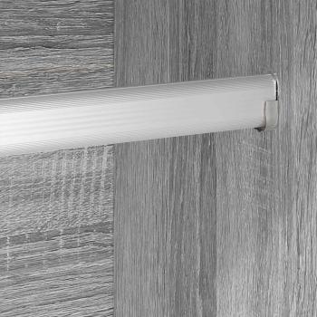 Warderobe 2 pcs Graues Sonoma 50 x 50 x 200 cm Holzwerkstoff