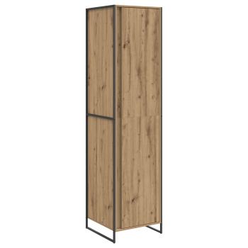 Warderobe mit Tür 2 pcs Kunsthandwerk Eiche 50 x 50 x 200 cm