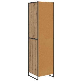 Warderobe mit Tür 2 pcs Kunsthandwerk Eiche 50 x 50 x 200 cm