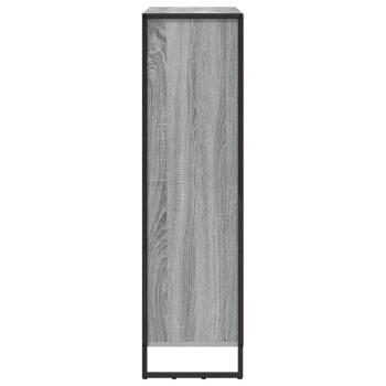 Bücherregal 2 pcs Graues Sonoma 99,5 x 30 x 108,5 cm