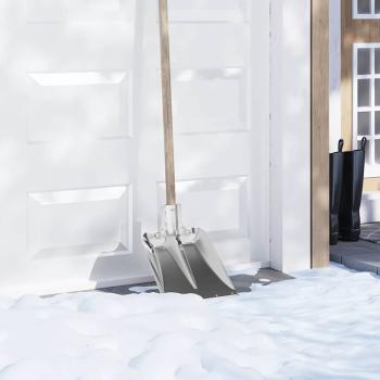 ARDEBO.de - Schaufelkopf Silber 41,5 x 32,5 cm Aluminium