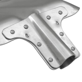 Schaufelkopf 4 pcs Silber 41,5 x 32,5 cm Aluminium