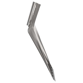 Schaufelkopf 4 pcs Silber 41,5 x 32,5 cm Aluminium