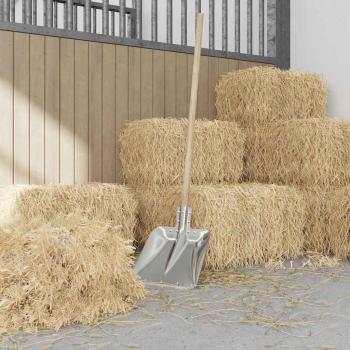 Schaufelkopf Silber 45 x 38 cm Aluminium