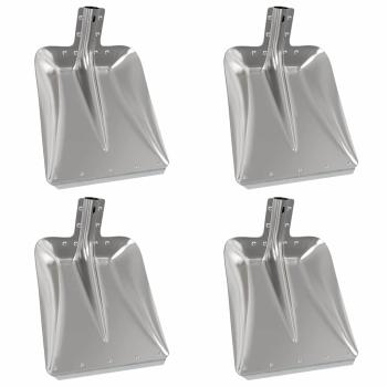 Schaufelkopf 4 pcs Silber 45 x 38 cm Aluminium