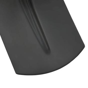 Schaufelkopf Schwarz 34,5 x 24 cm Pulverbeschichteter Stahl