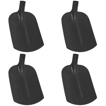 Schaufelkopf 4 pcs Schwarz 34,5 x 24 cm