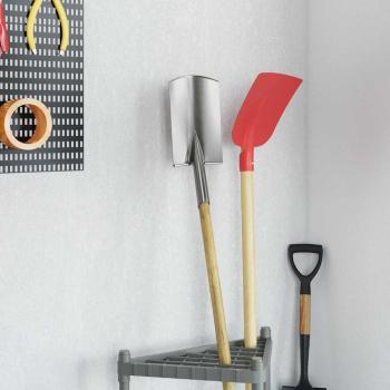 Schaufelkopf 4 pcs Silber 43 x 17 cm Pulverbeschichteter Stahl