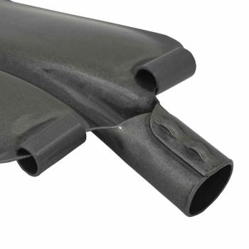 Schaufelkopf Silber 33 x 21 cm Pulverbeschichteter Stahl