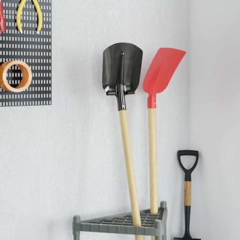 Schaufelkopf 4 pcs Silber 33 x 21 cm Pulverbeschichteter Stahl