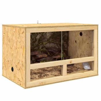 Terrarium Braun 80 x 50 x 50 cm OSB