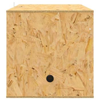 Terrarium Braun 80 x 50 x 50 cm OSB