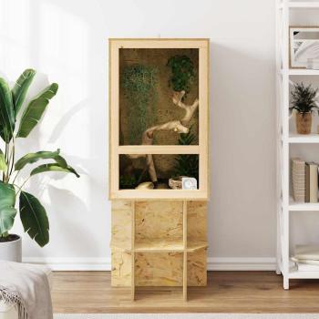 Terrarium Braun 50 x 50 x 80 cm OSB