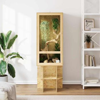 Terrarium Braun 50 x 50 x 100 cm OSB