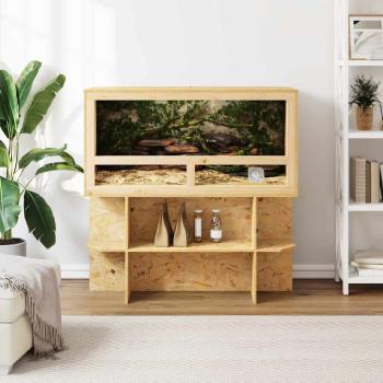 Terrarienbasis Braun 100 x 50 x 50 cm OSB