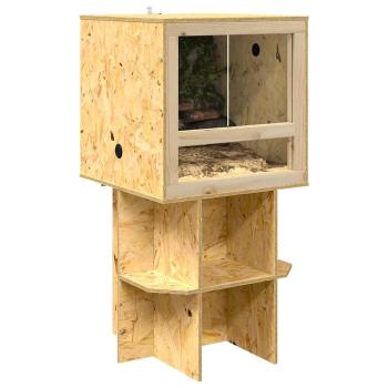 Terrarienbasis Braun 50 x 50 x 50 cm OSB