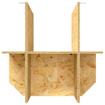 Terrarienbasis Braun 50 x 50 x 50 cm OSB