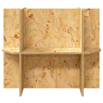 Terrarienbasis mit Regal Braun 60 x 30 x 50 cm OSB