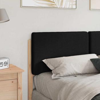 Gepolstertes Kopfteil mit Kopfteil Braun und Schwarz 120 cm
