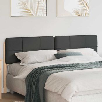 ARDEBO.de - Gepolstertes Kopfteil mit Kopfteil Braun und Dunkelgrau 200 cm