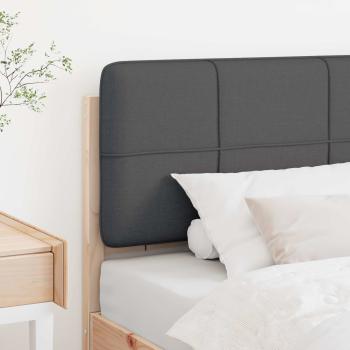 Gepolstertes Kopfteil mit Kopfteil Braun und Dunkelgrau 75 cm