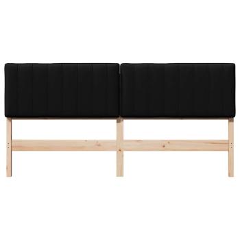 Gepolstertes Kopfteil mit Kopfteil Braun und Schwarz 180 cm