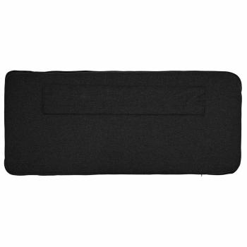 Gepolstertes Kopfteil mit Kopfteil Braun und Schwarz 120 cm