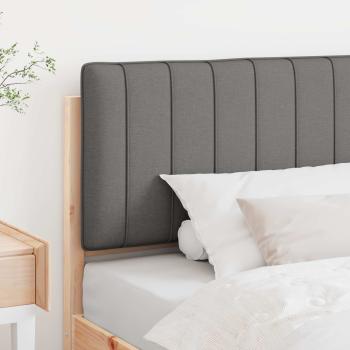 Gepolstertes Kopfteil mit Kopfteil Braun und Hellgrau 100 cm