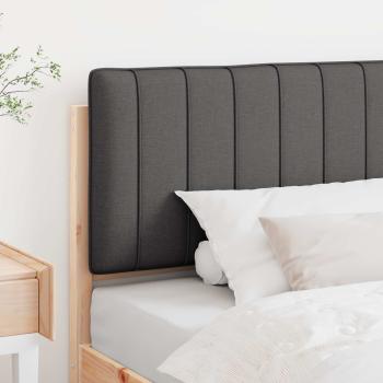 Gepolstertes Kopfteil mit Kopfteil Braun und Dunkelgrau 100 cm