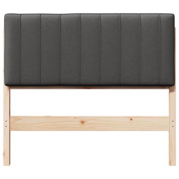 Gepolstertes Kopfteil mit Kopfteil Braun und Dunkelgrau 100 cm