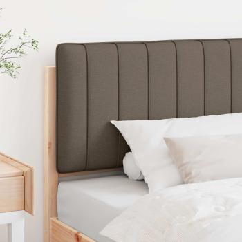 Gepolstertes Kopfteil mit Kopfteil Braun und Taupe 100 cm