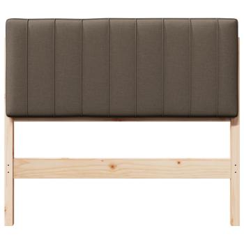 Gepolstertes Kopfteil mit Kopfteil Braun und Taupe 100 cm