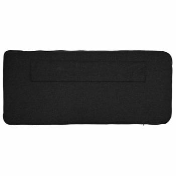 Gepolstertes Kopfteil mit Kopfteil Braun und Schwarz 75 cm