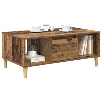 ARDEBO.de - Couchtisch Altholz 90 x 50 x 26,5 cm Holzwerkstoff